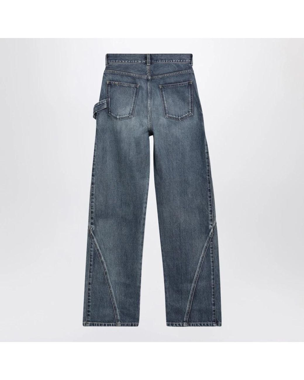 J.W. Anderson Blue Straight Fit Jeans