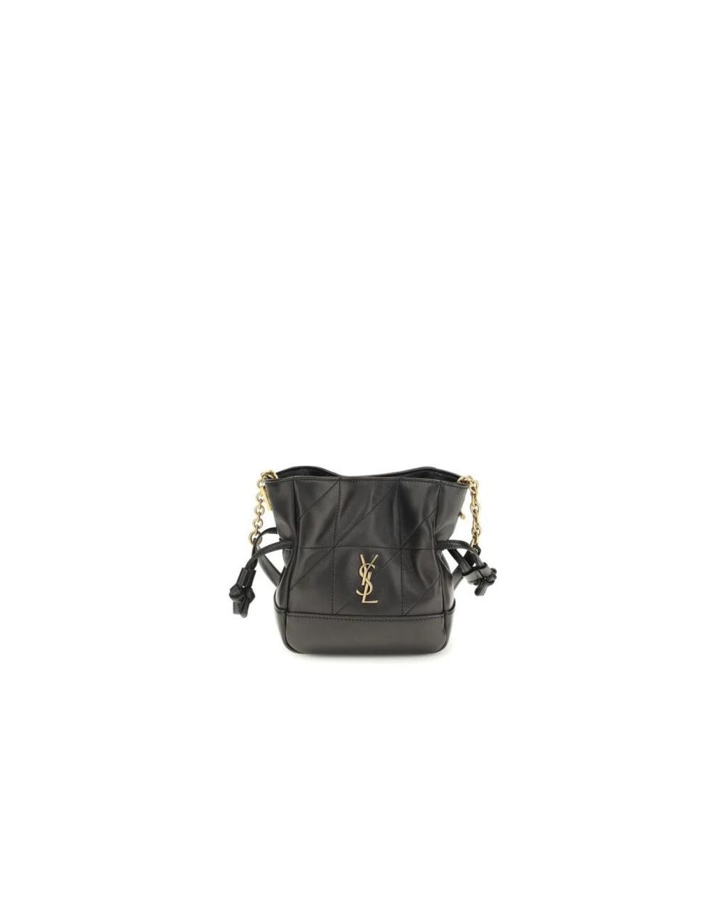 Saint Laurent Black Bucket Bags