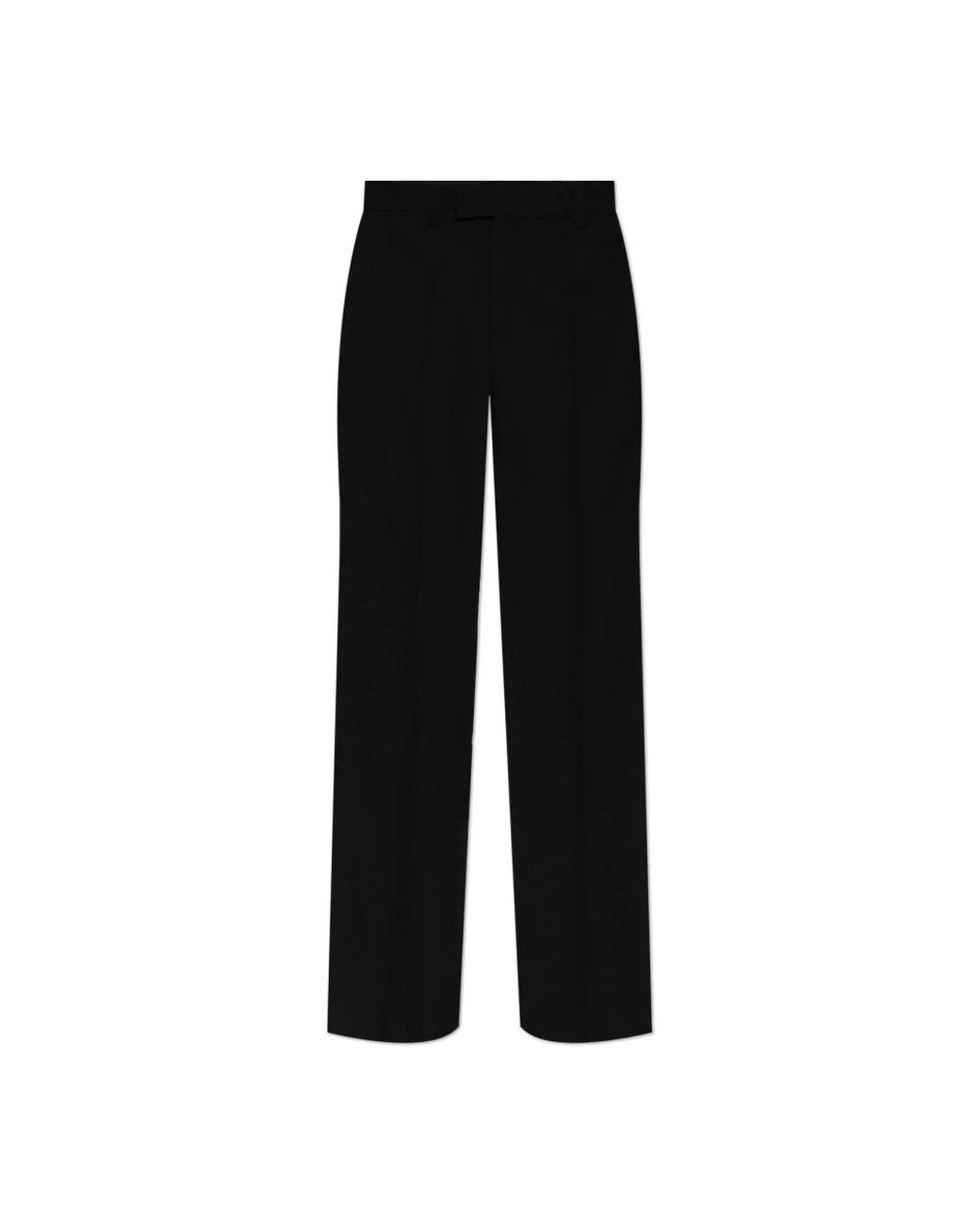 Suit Trousers Versace de hombre de color Black
