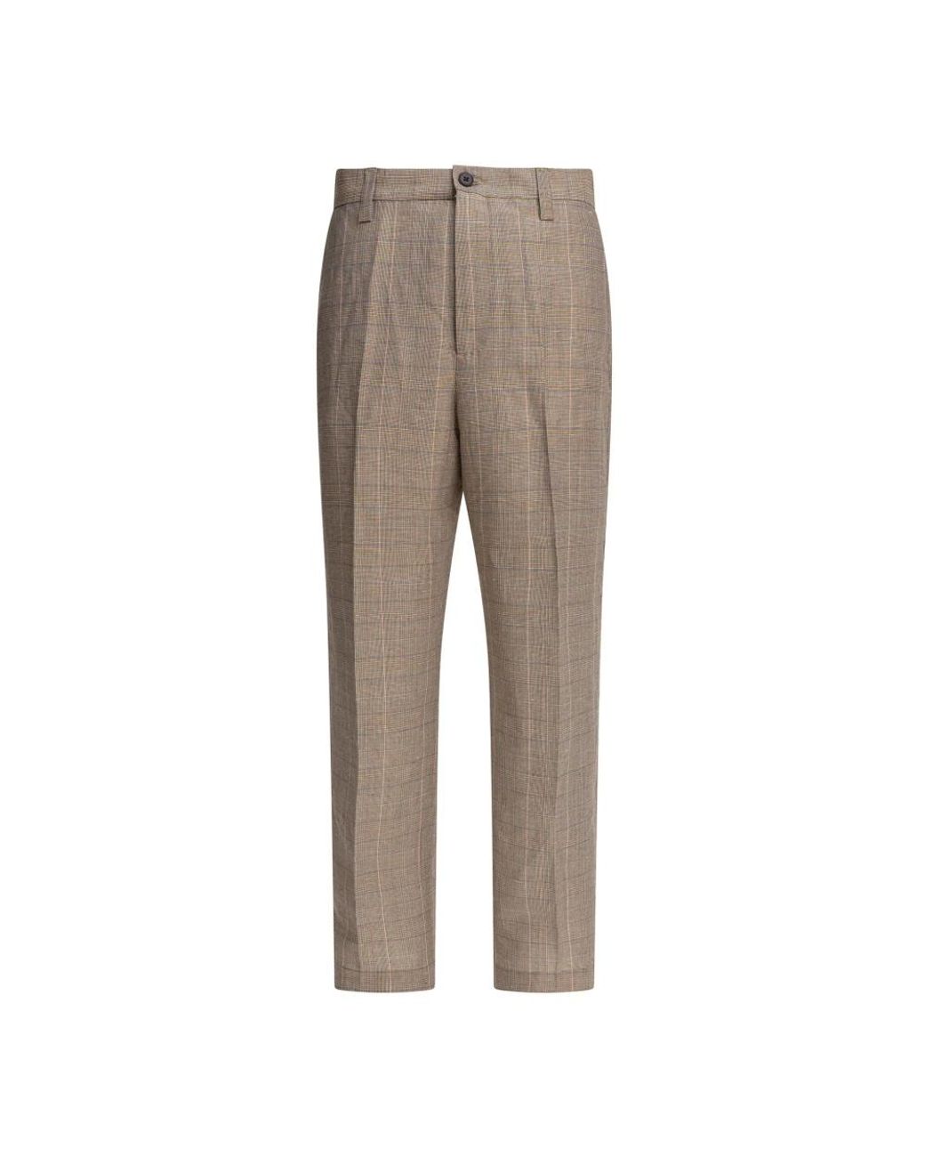 NN07 Gray Suit Trousers for men