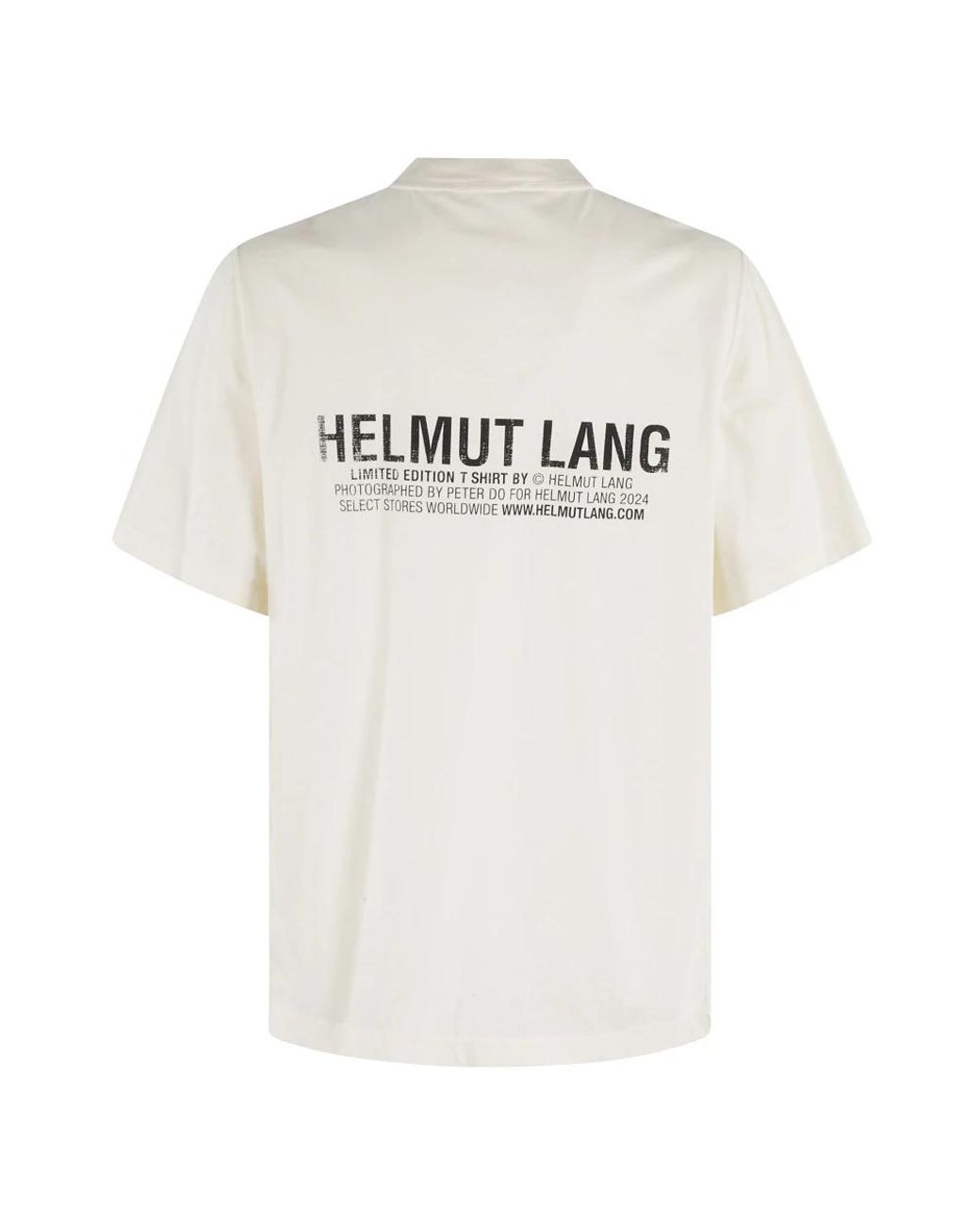Helmut Lang White T-Shirts for men