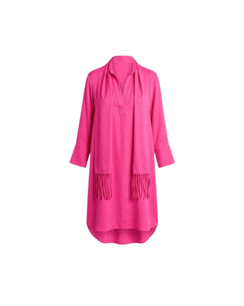 Carolina Herrera Pink Short Dresses