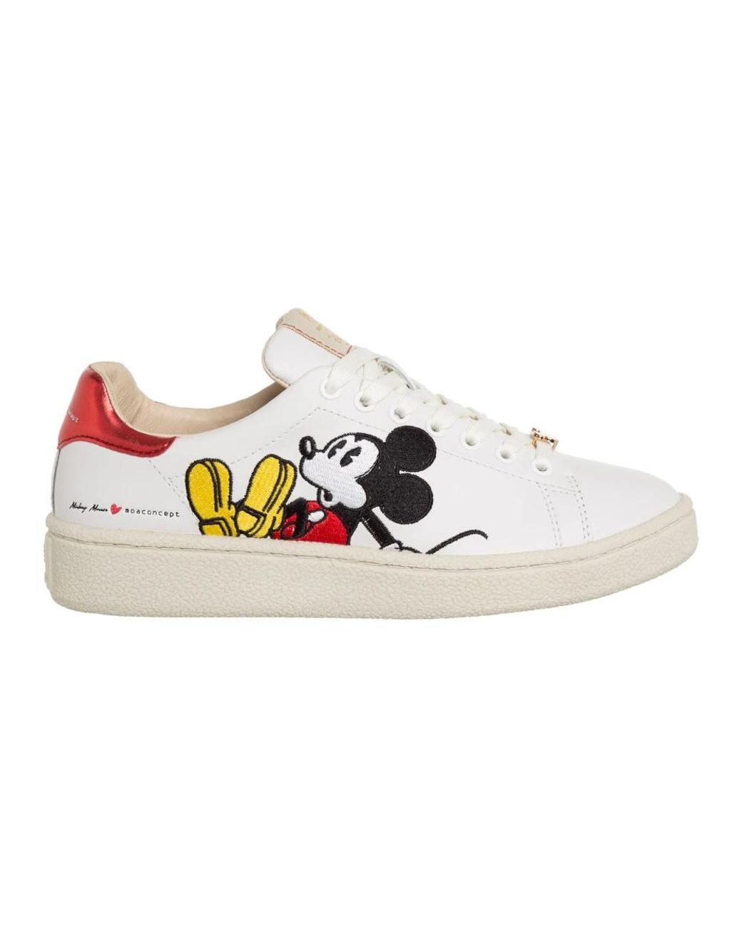 Disney mickey mouse grand master sneakers MOA en coloris Blanc | Lyst