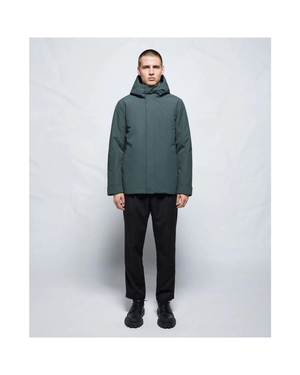 Light Jackets Elvine de hombre de color Green