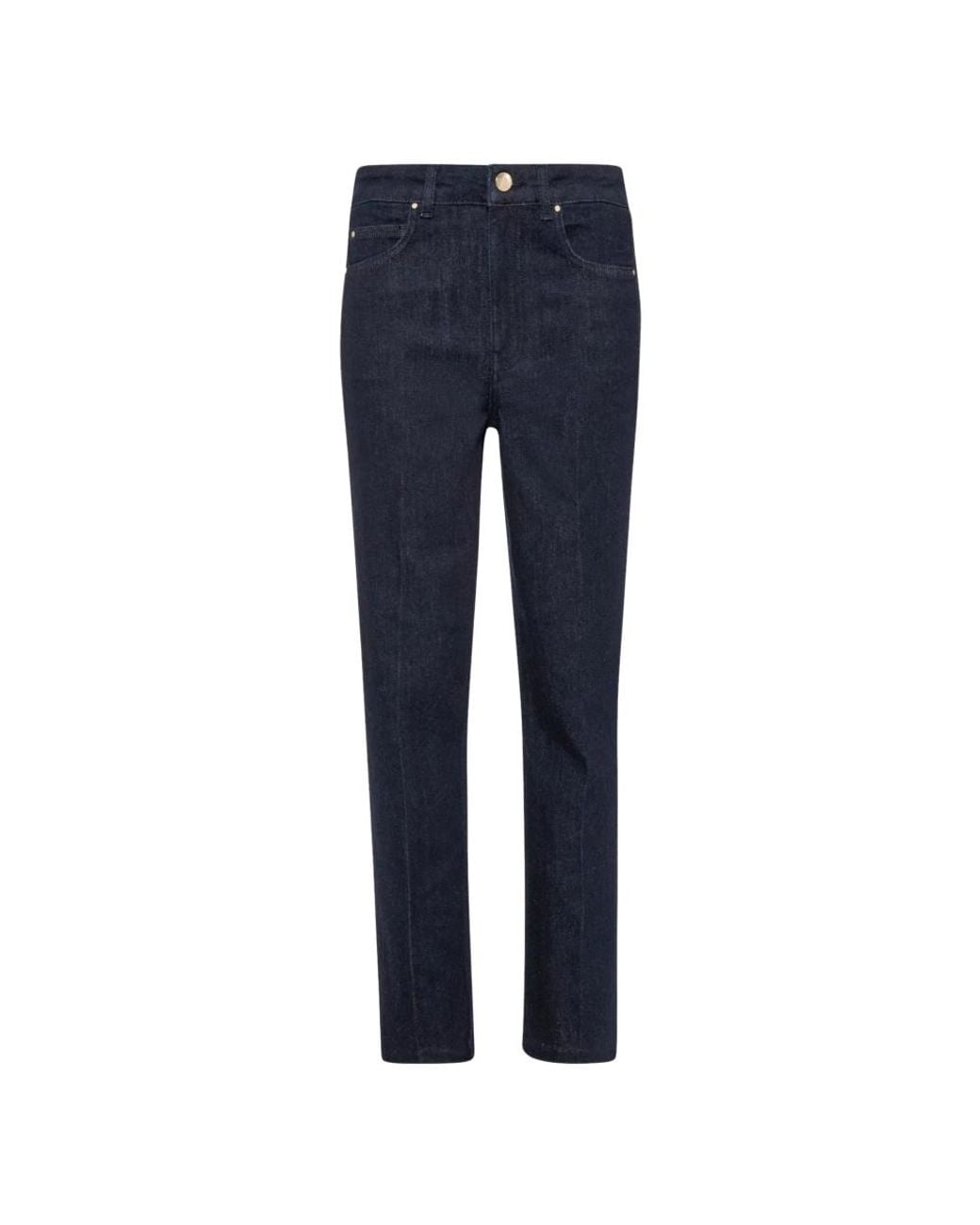 Fracomina Blue Straight Fit Jeans