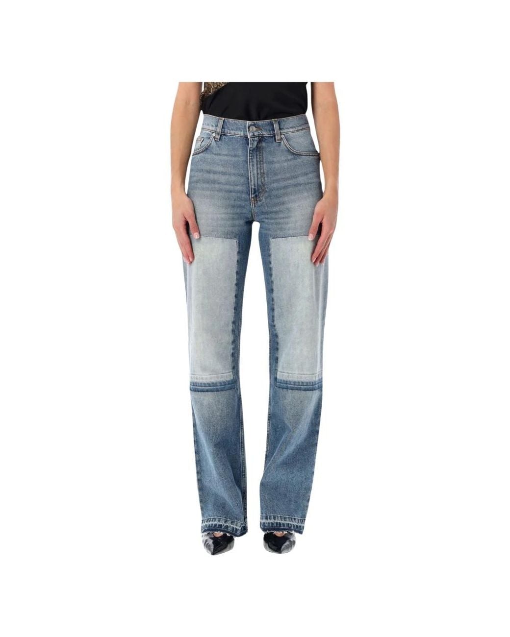 Stella McCartney Blue Straight Fit Jeans