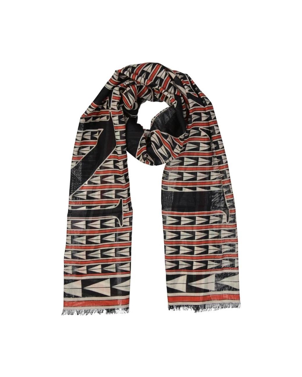 Winter Scarves Lanvin de color Black