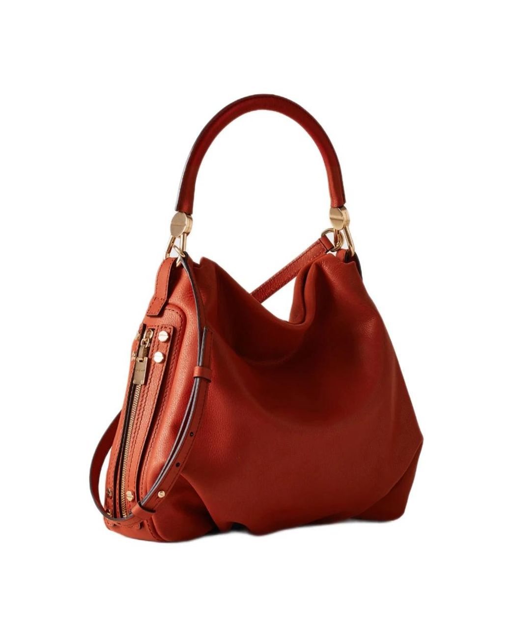Handbags di Borbonese in Red
