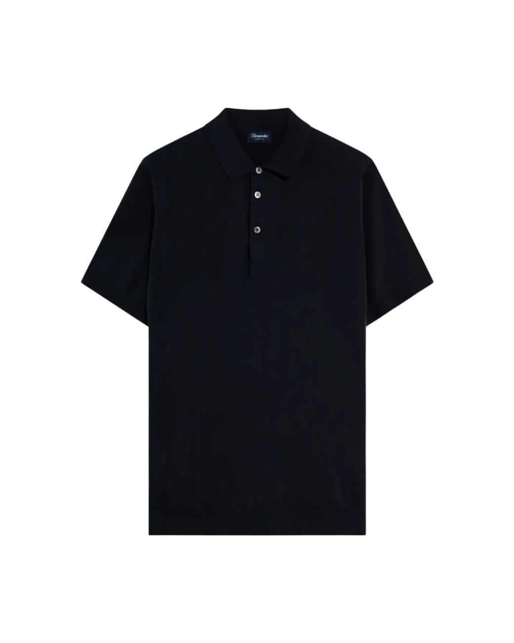 Drumohr Black Polo Shirts for men