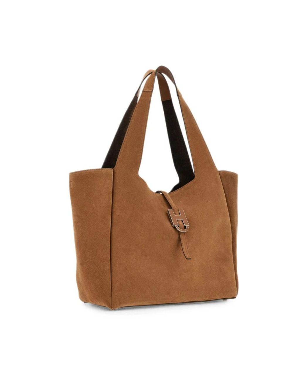 Hogan Brown Shopping Bags