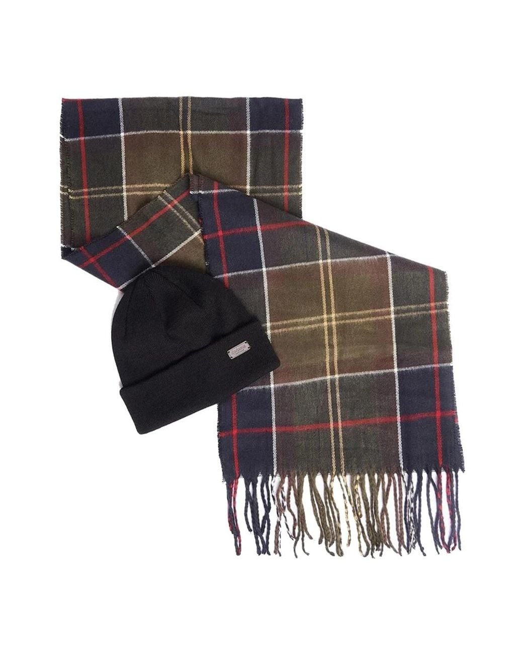Barbour Brown Winter Scarves
