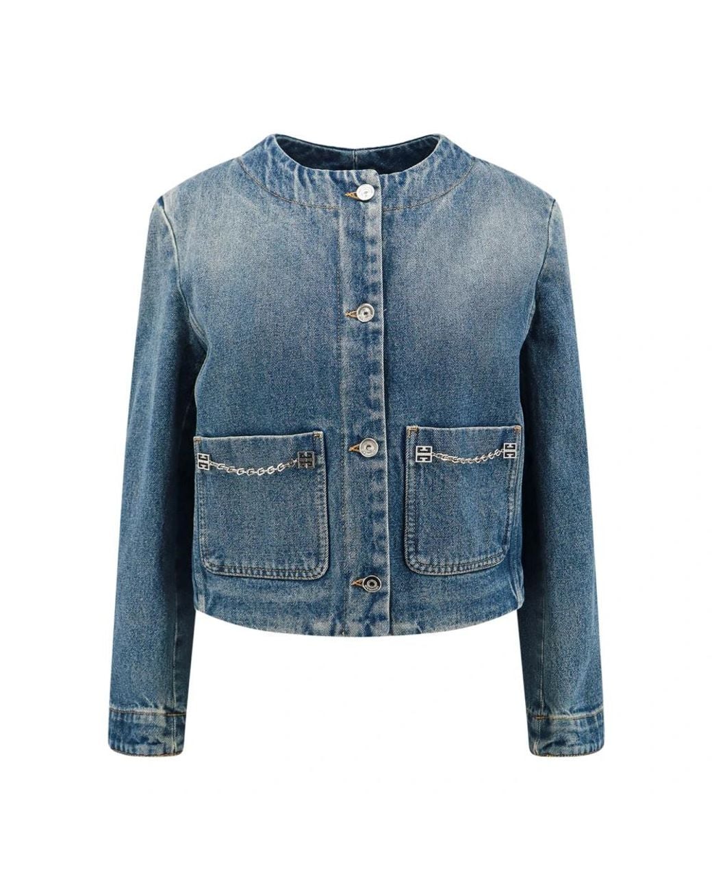 Givenchy Blue Denim Jackets