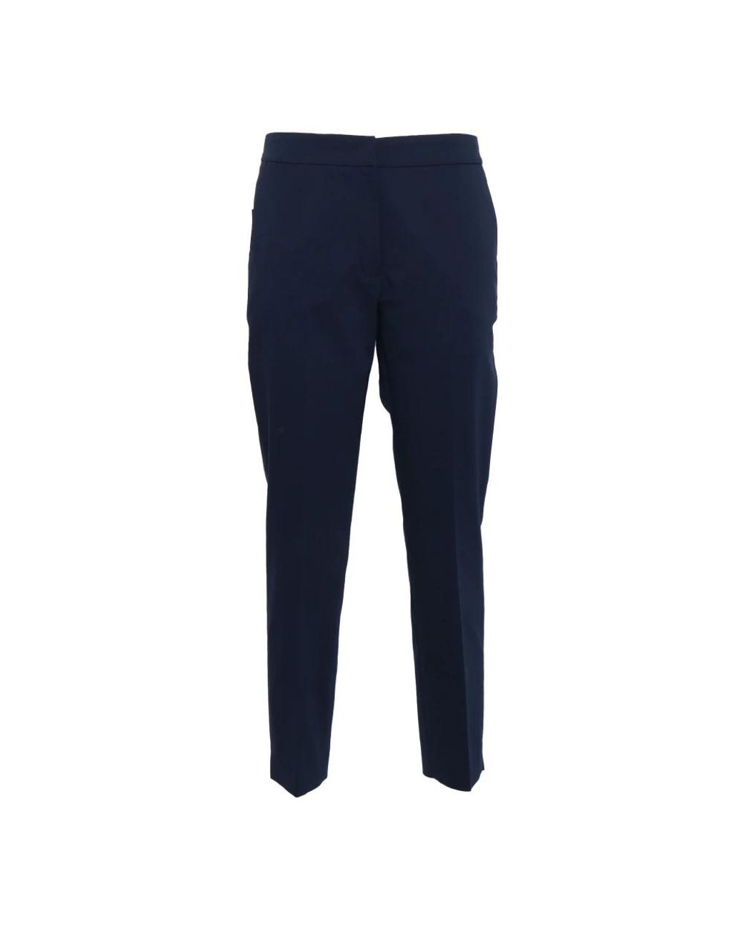 Clips Blue Slim-Fit Trousers