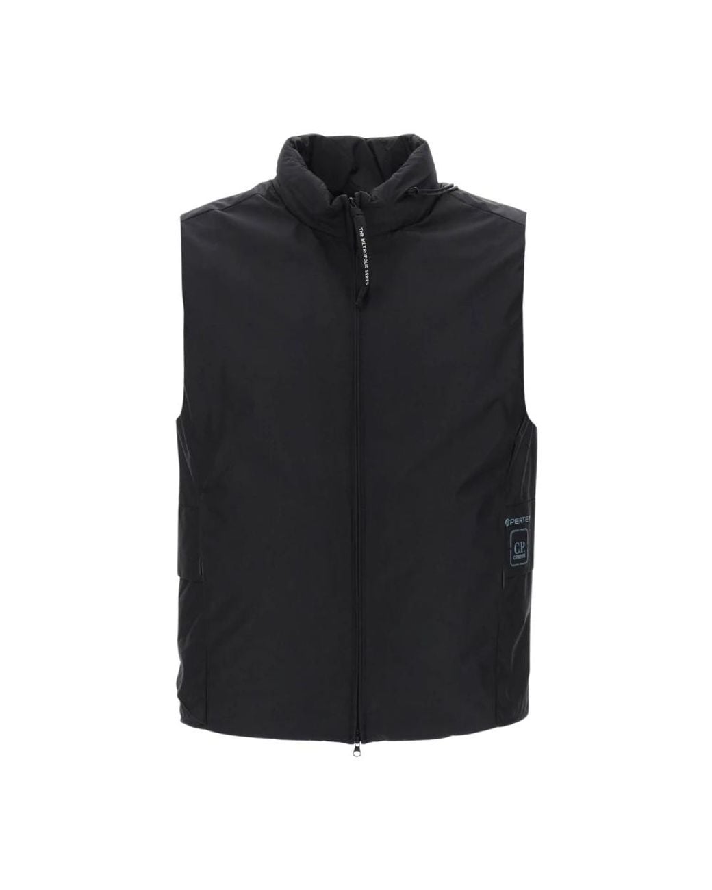 C P Company Black Waistcoats for men