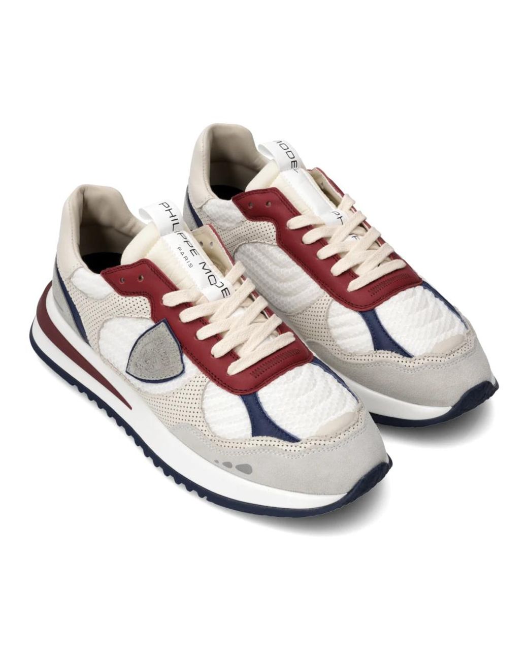 Philippe Model White Sneakers for men