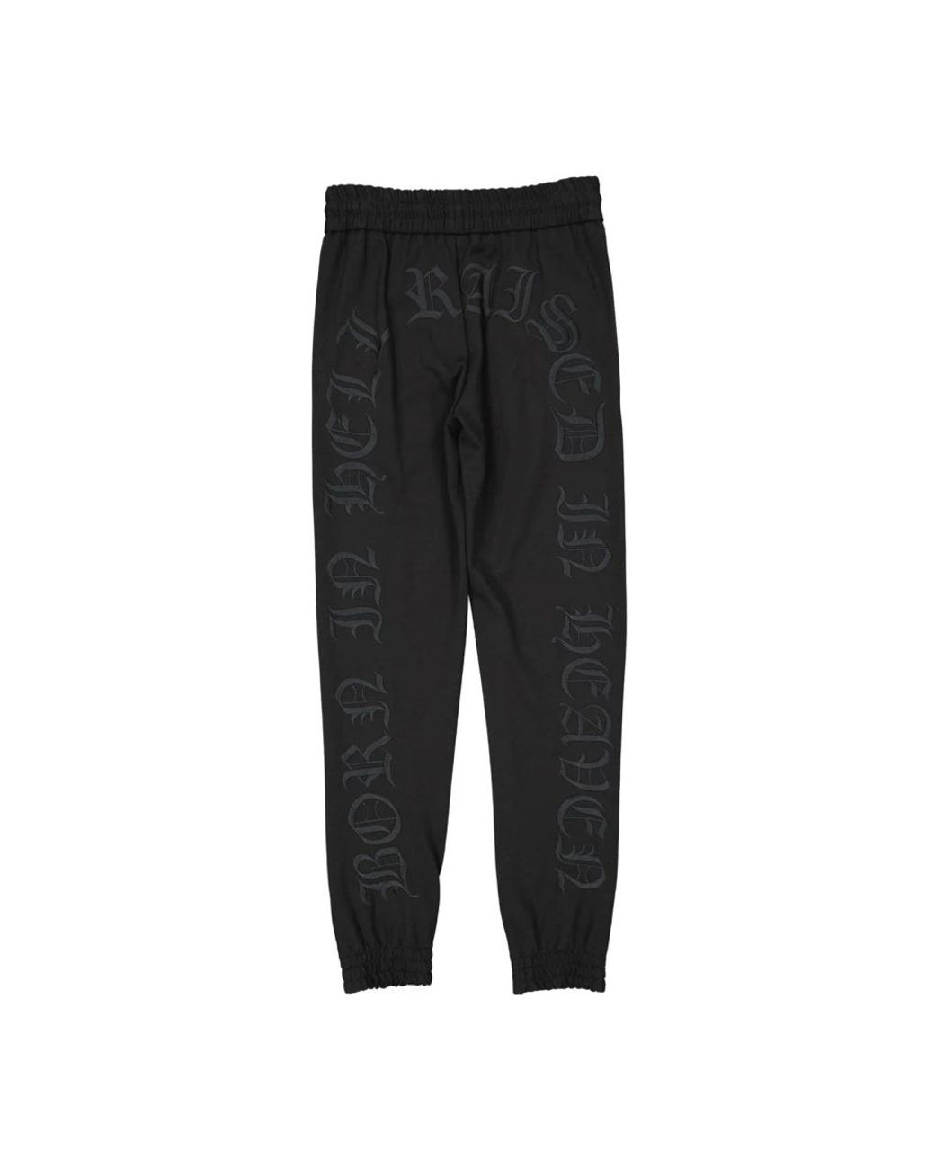 Philipp Plein Black Sweatpants for men