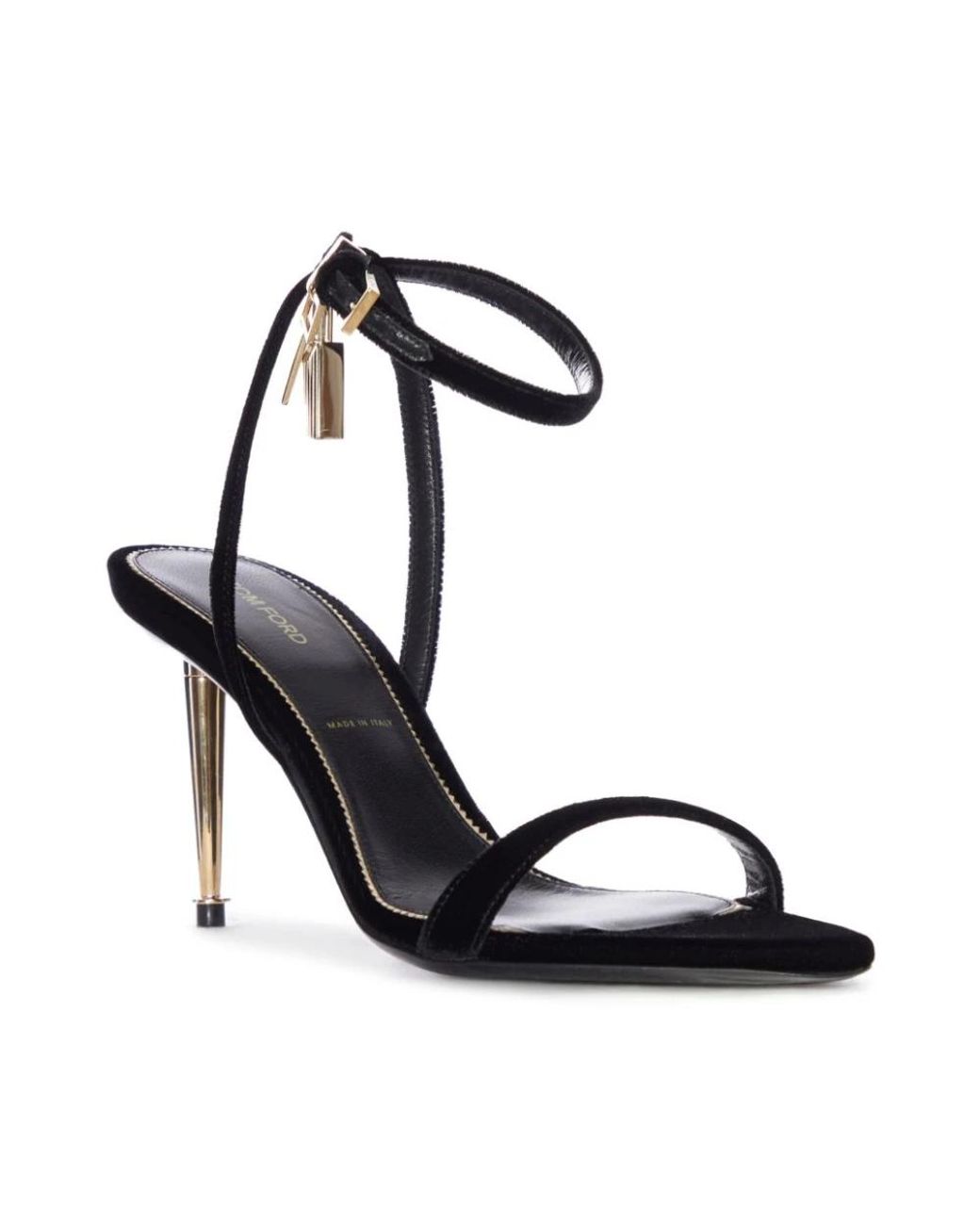 Tom Ford Black High Heel Sandals