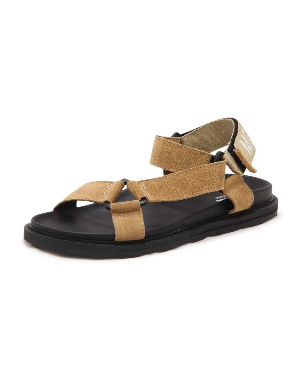 Moschino Flat Sandals in het Brown voor heren