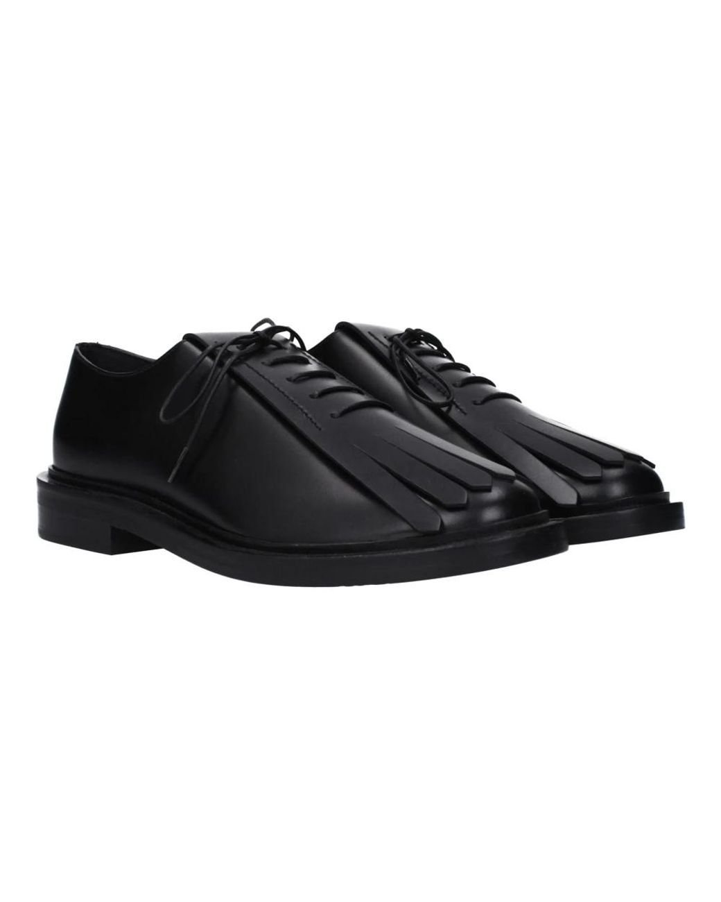 Max Mara Black Laced Shoes