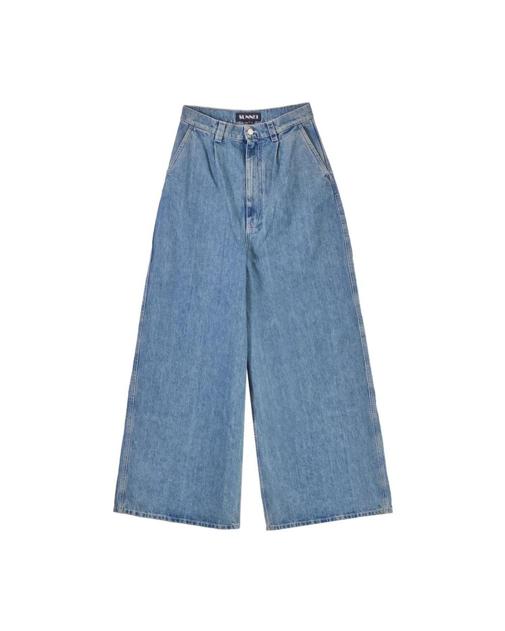 Sunnei Blue Wide Jeans