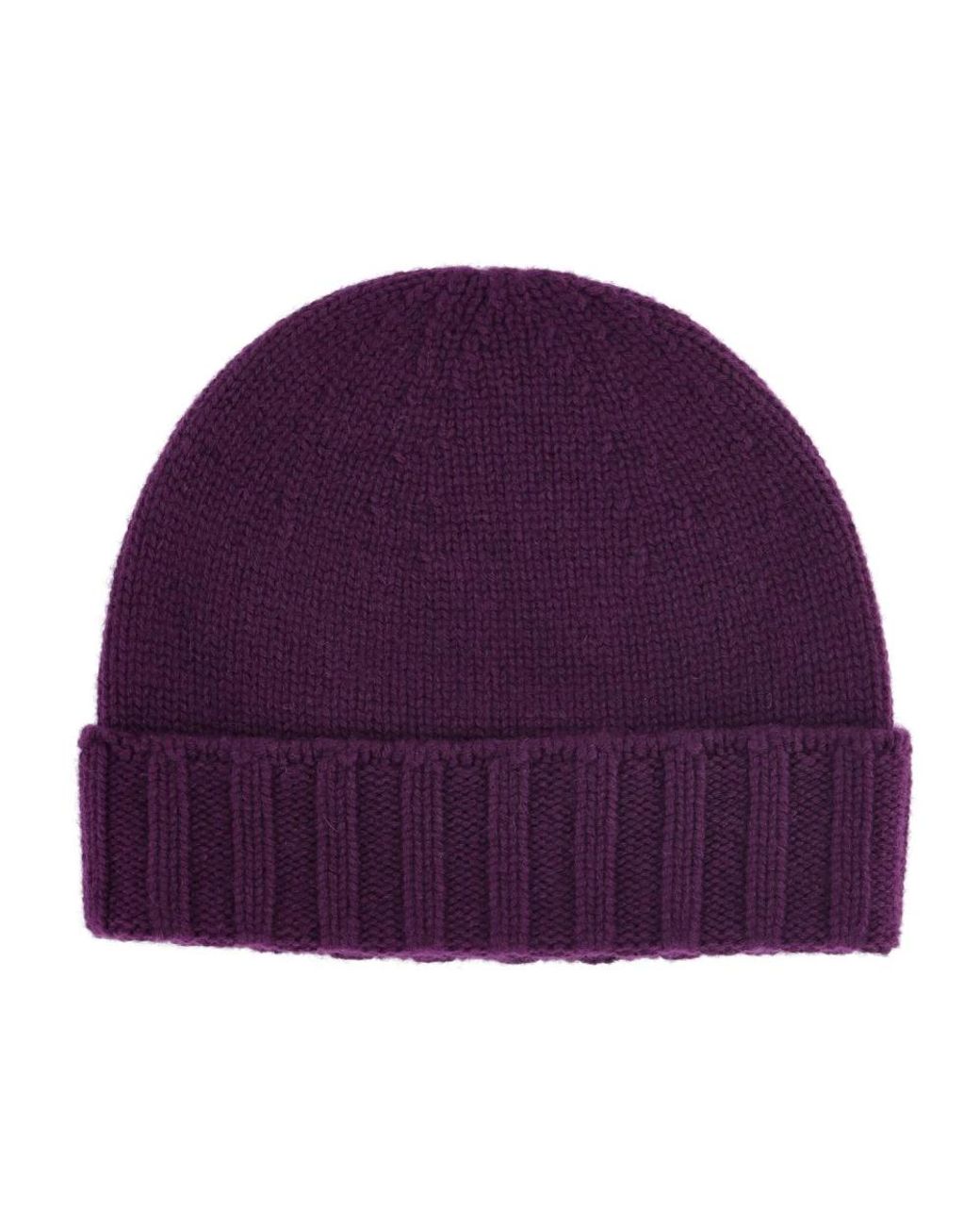 Drumohr Accessoires ,Paars ,Kasjmier Cuffia in het Purple voor heren