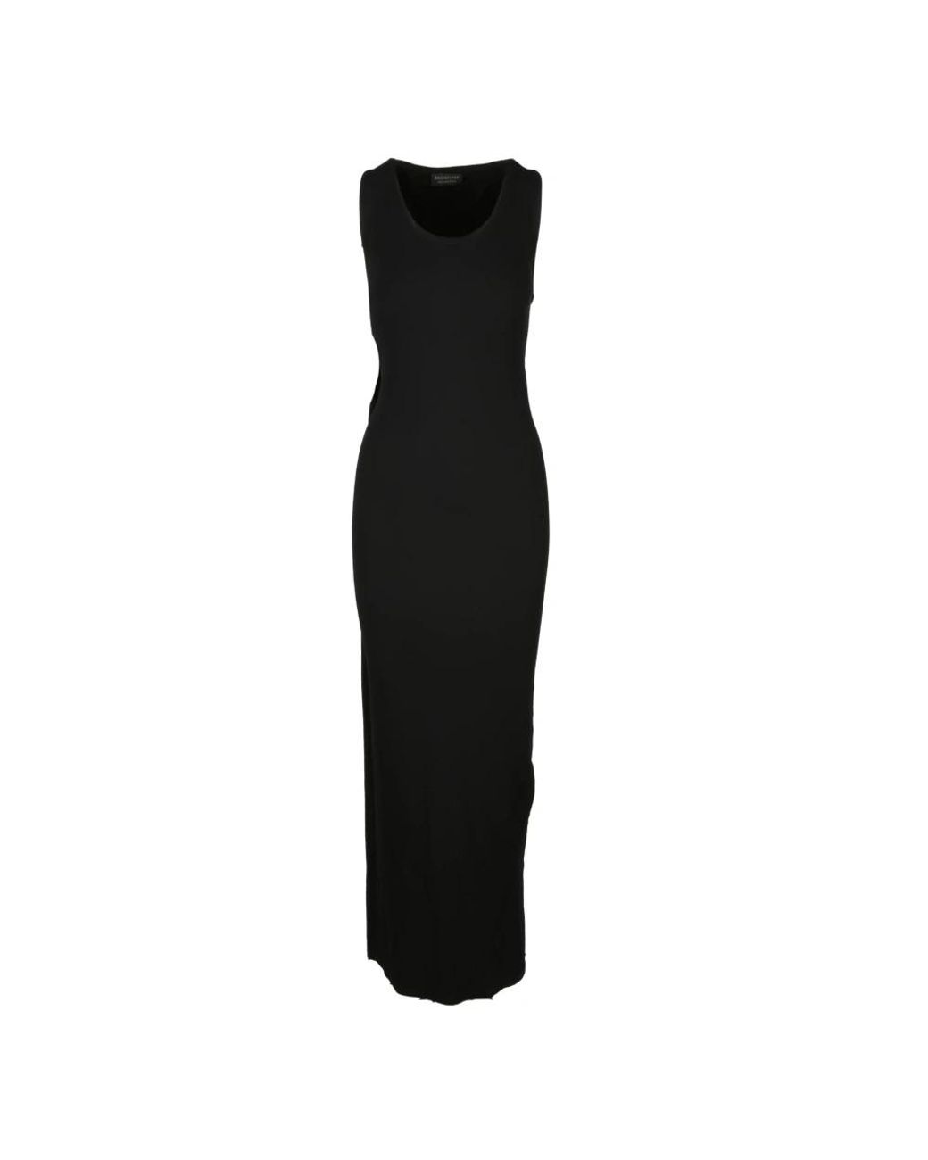 Balenciaga Black Maxi Dresses