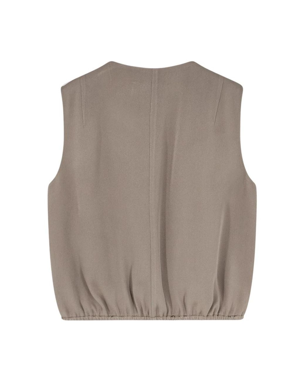 Alysi Brown Blouses
