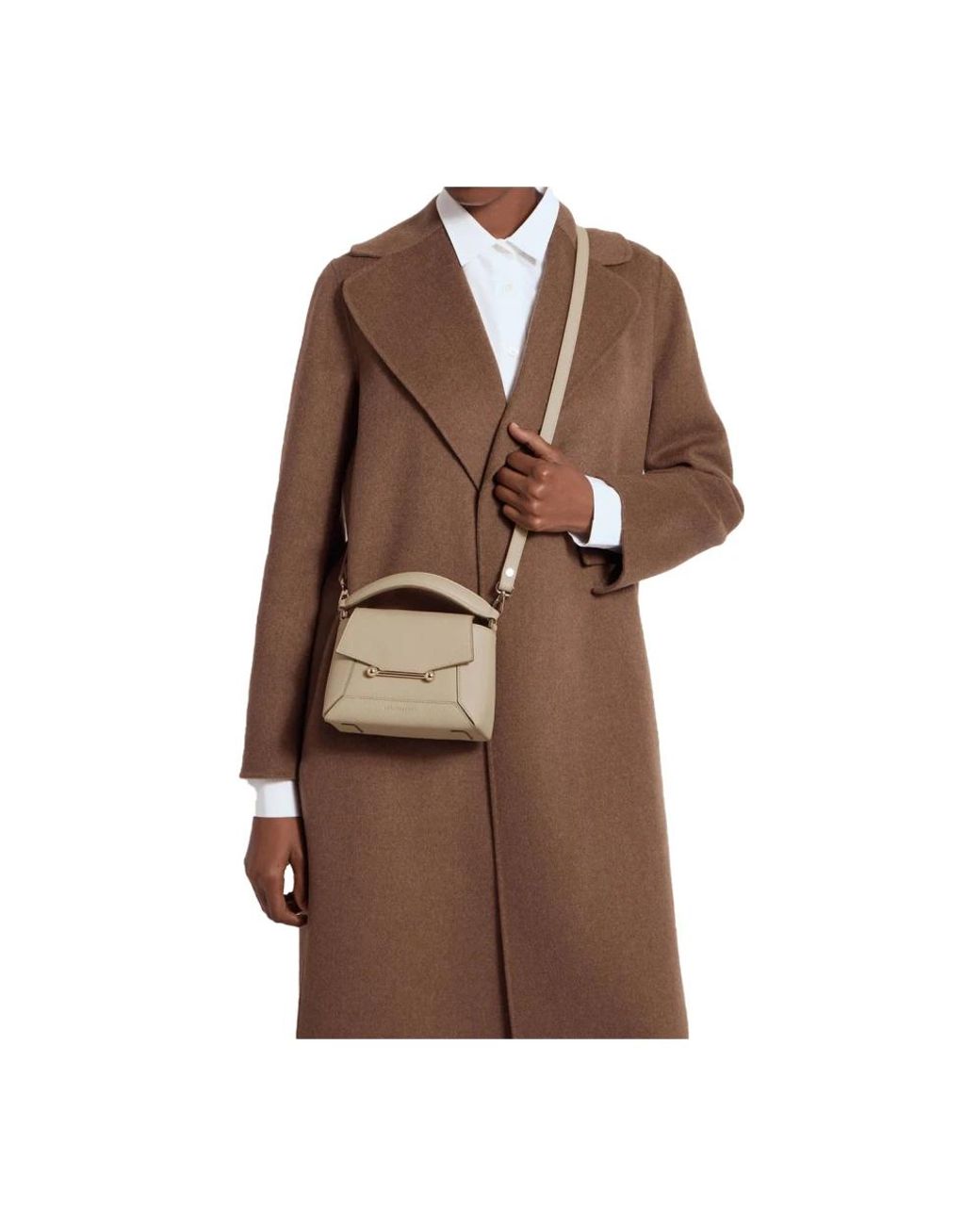 Strathberry Natural Handbags