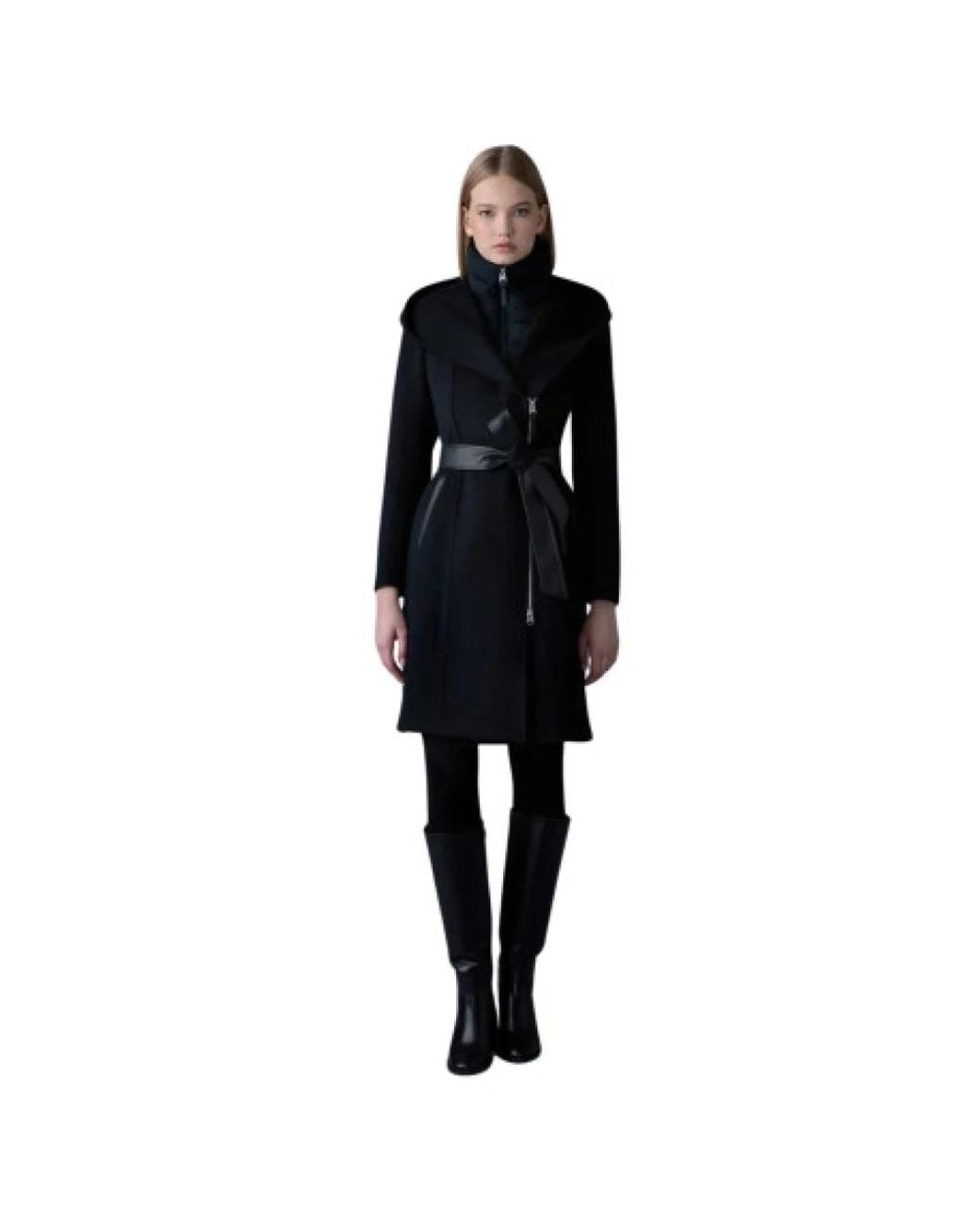 Belted Coats Mackage de color Black