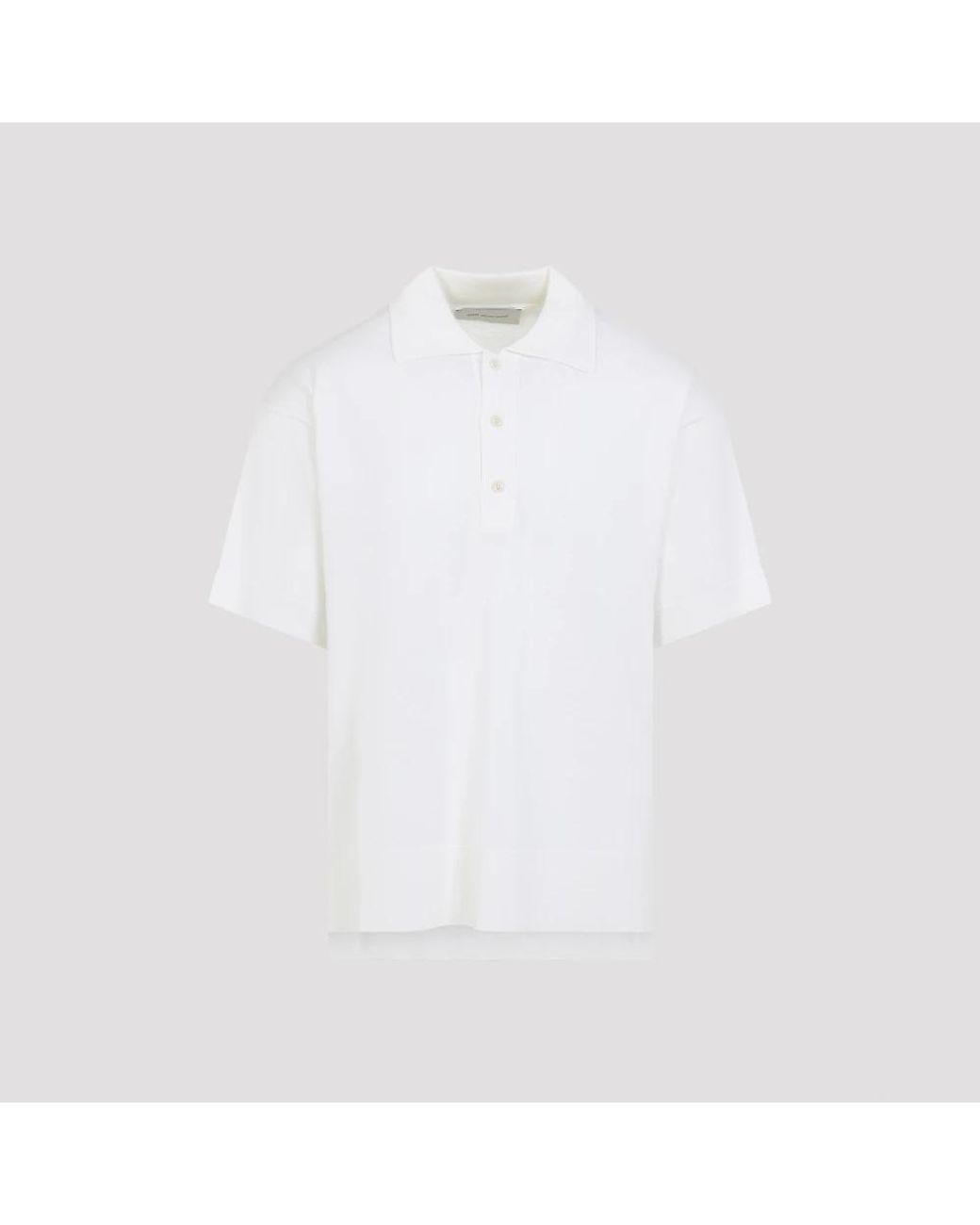 AMI White Polo Shirts for men
