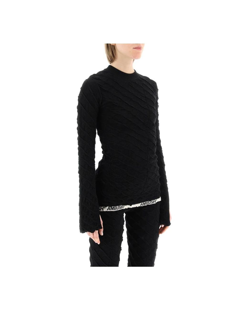 Ambush T-shirts in het Black