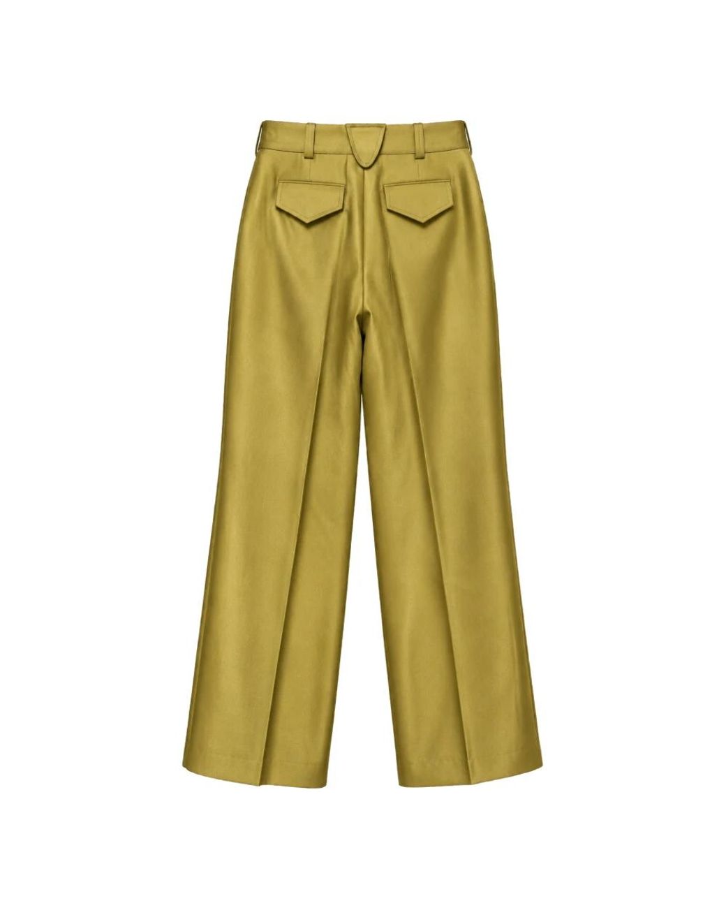 ACTUALEE Green Wide Trousers