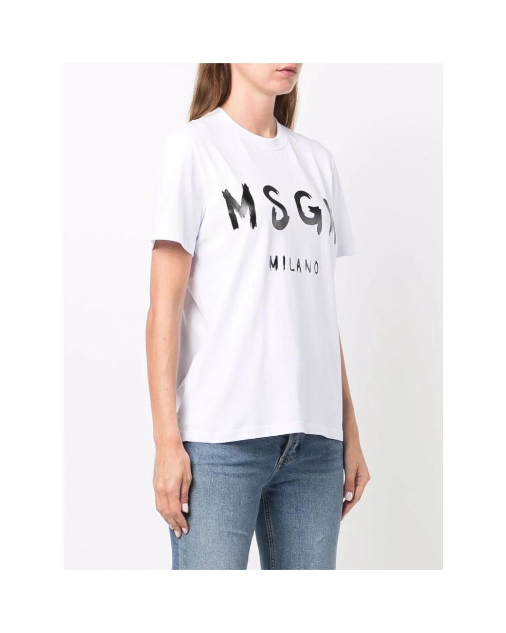 MSGM White T-Shirts