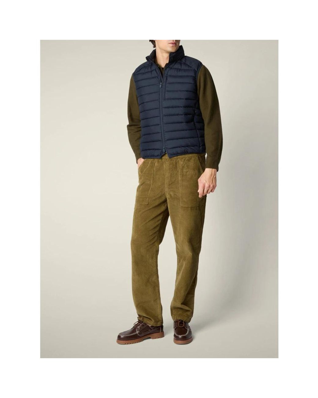 Save The Duck Blue Waistcoats for men