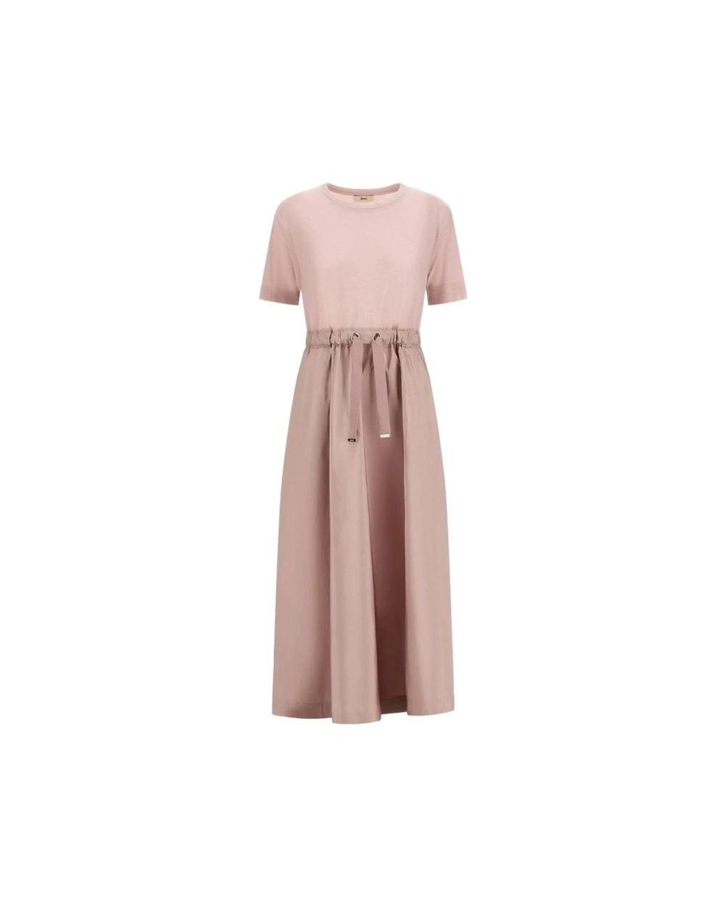 Midi Dresses Herno en coloris Pink