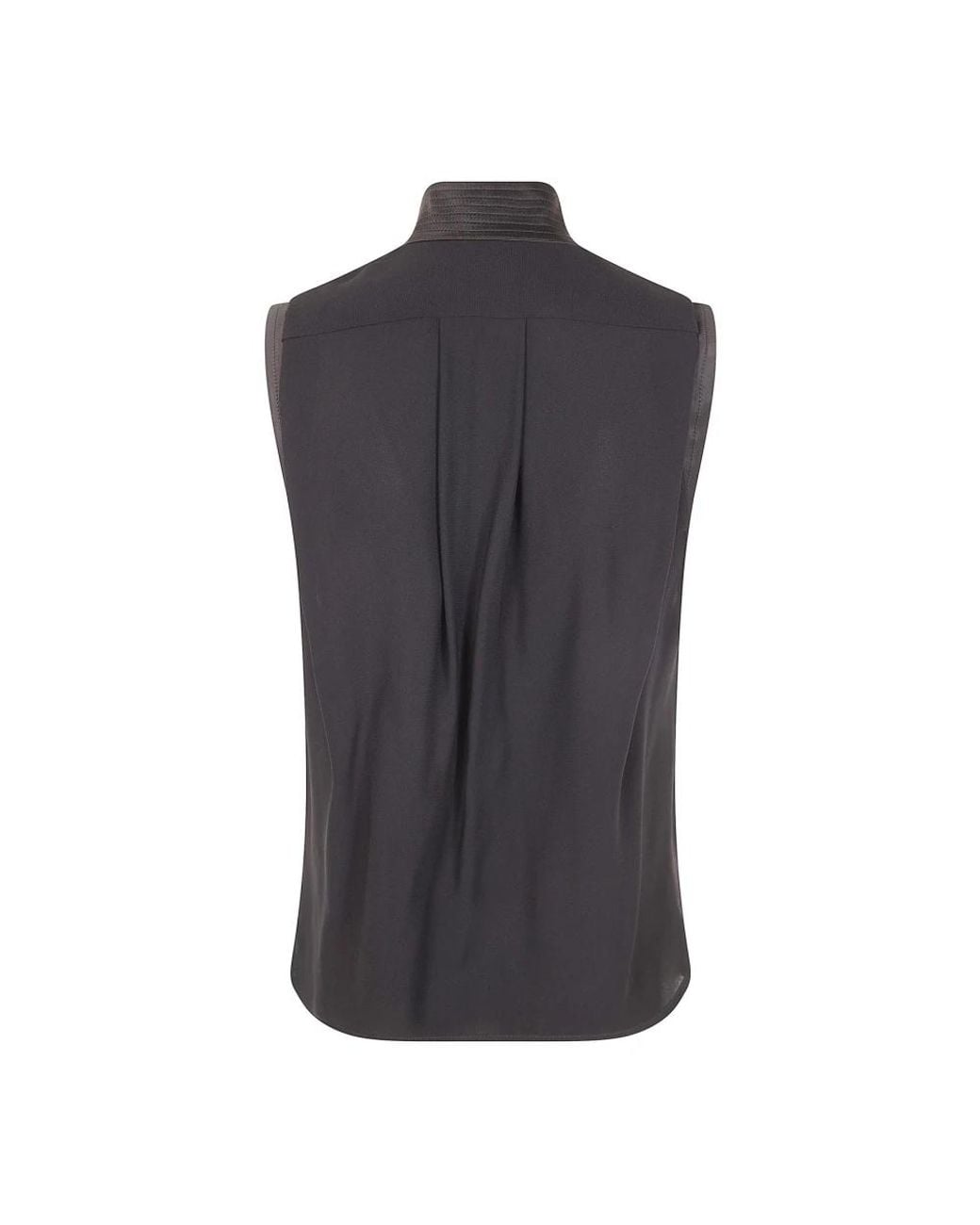 Elisabetta Franchi Blue Sleeveless Tops