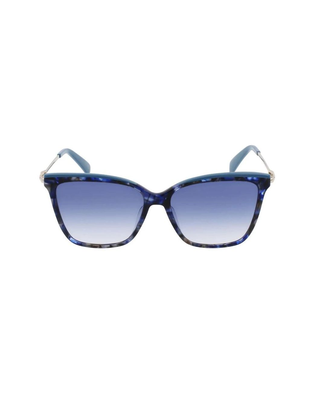 Sunglasses Longchamp de color Blue