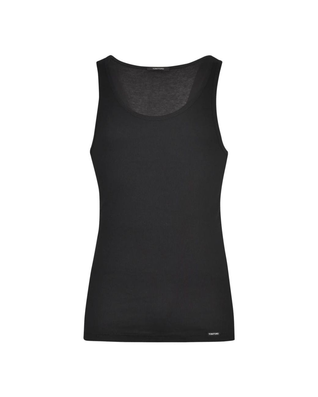 Tom Ford Black Sleeveless Tops for men