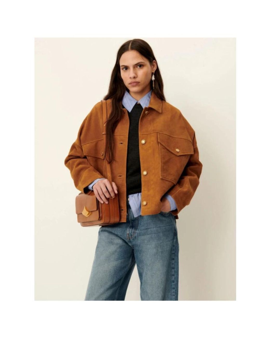 Light Jackets Sessun de color Brown