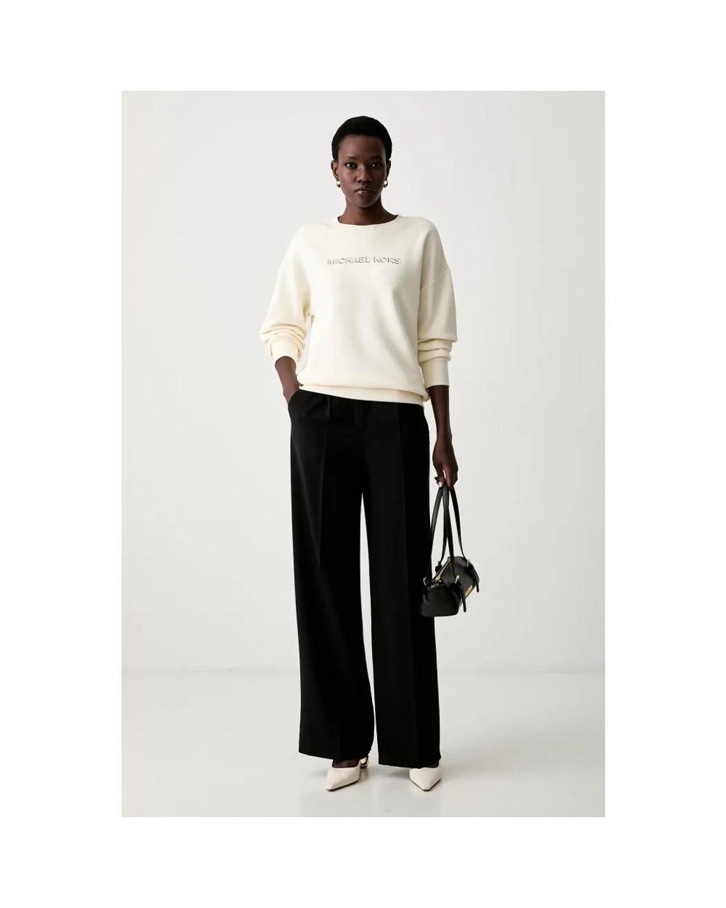 Michael Kors White Sweatshirts