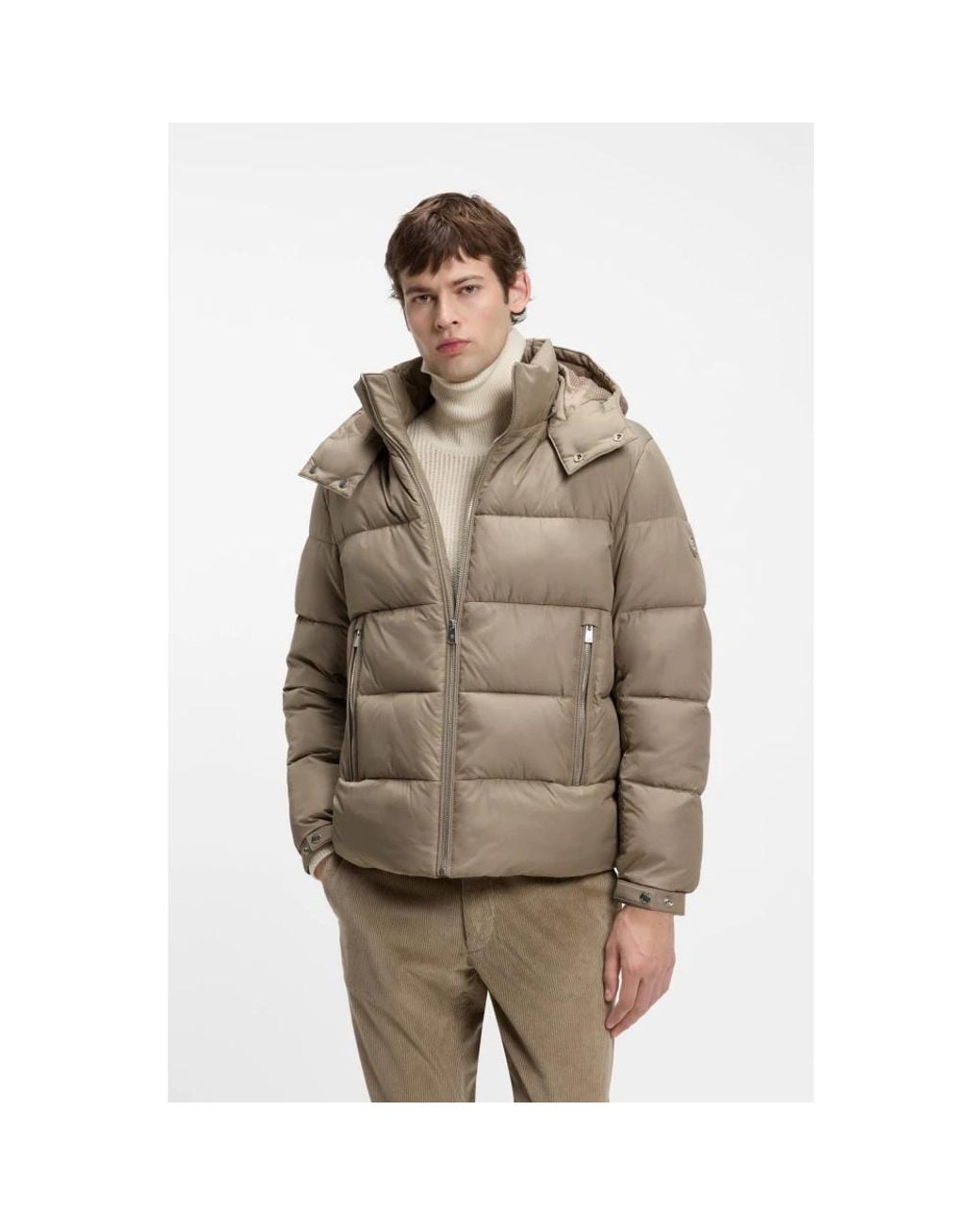 Winter Jackets Boss de hombre de color Gray
