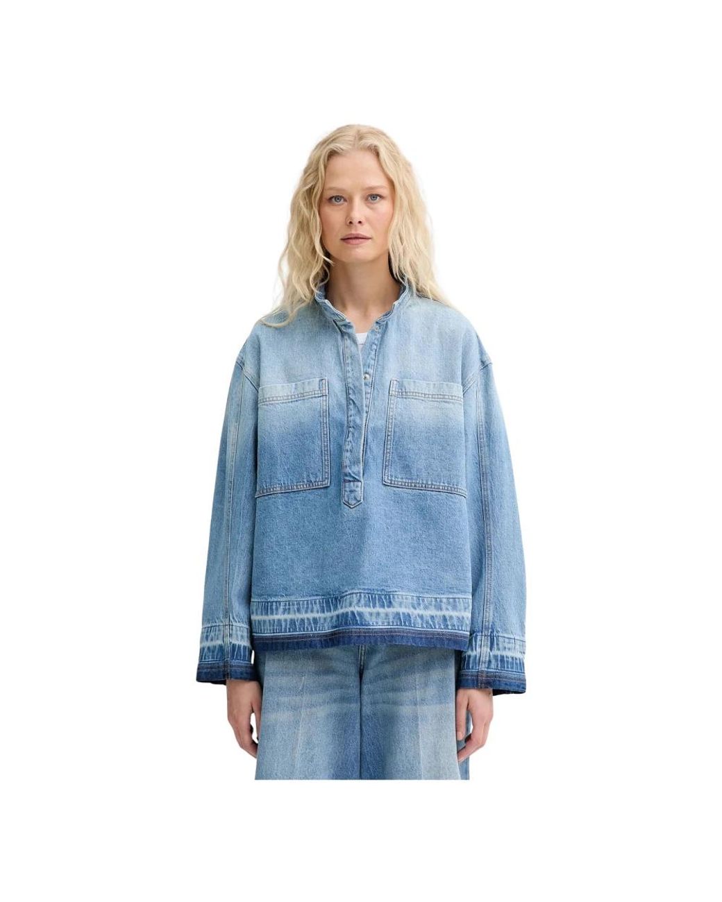 Munthe Denim Jacket in het Blue