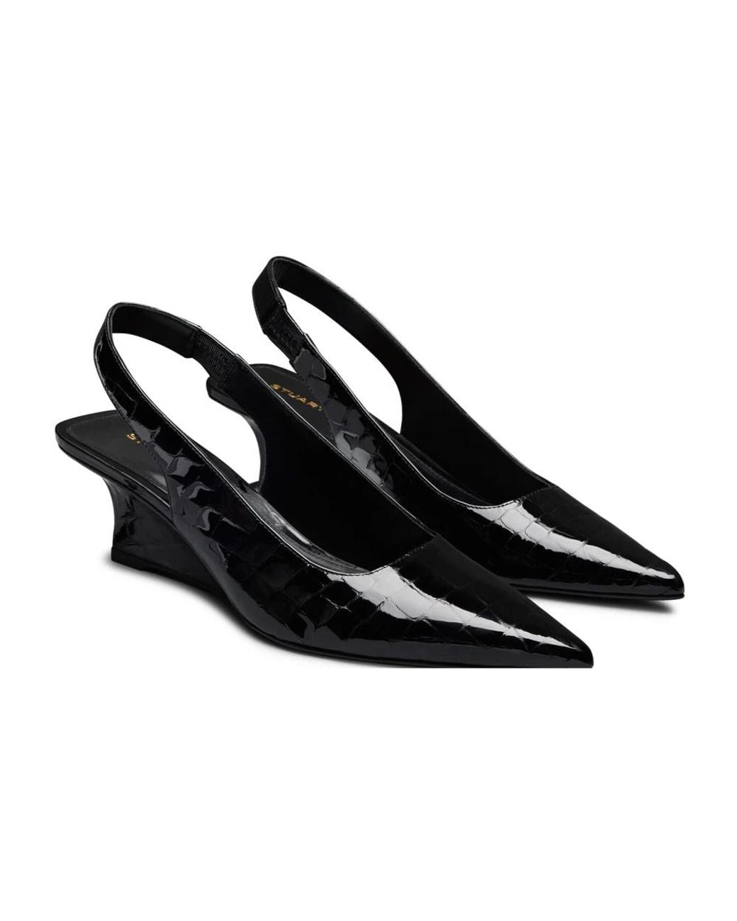 Wedges di Stuart Weitzman in Black