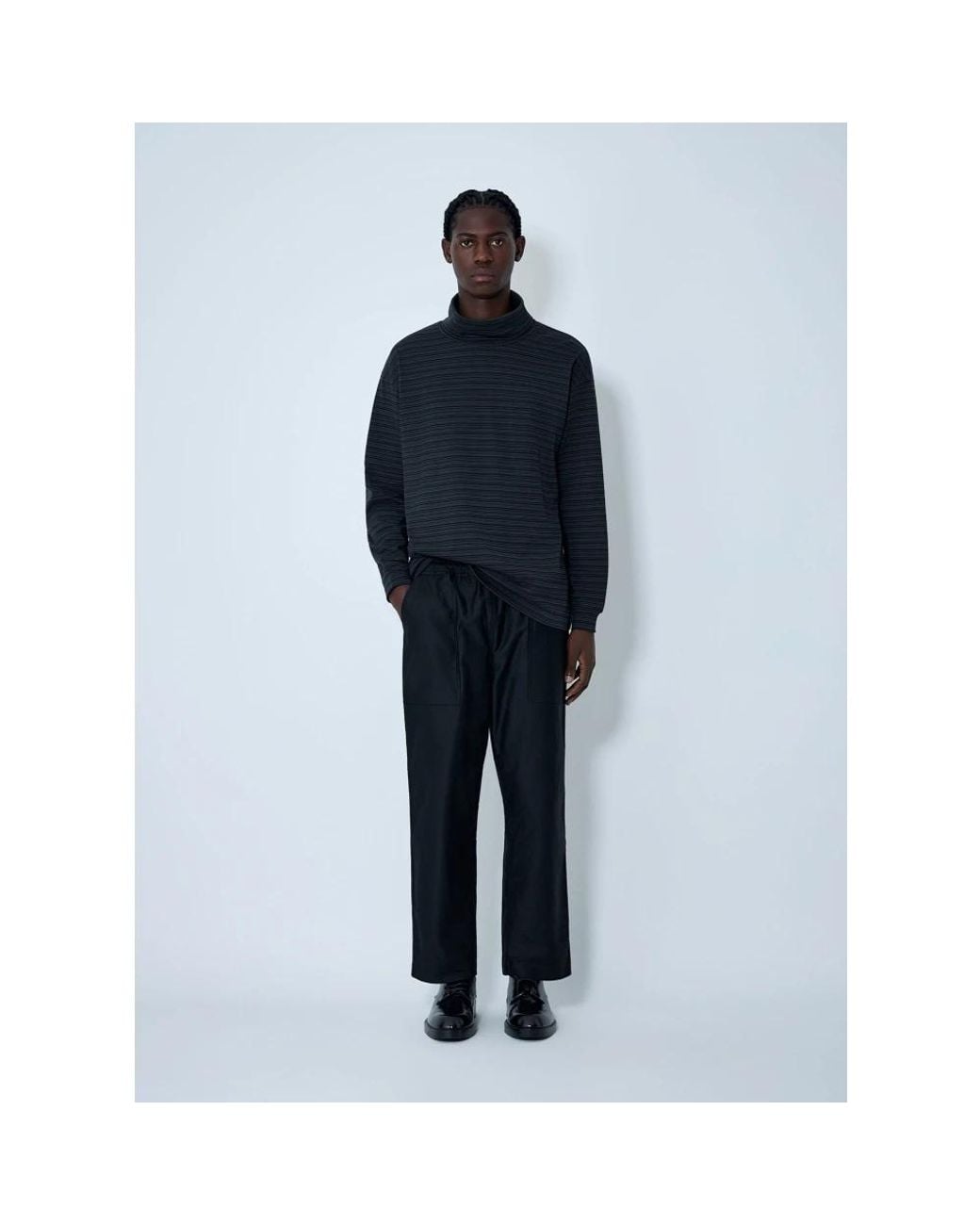 Comme des Garçons Blue Straight Trousers for men