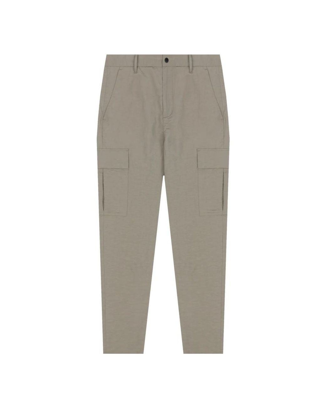 People Of Shibuya Gray Straight Trousers for men