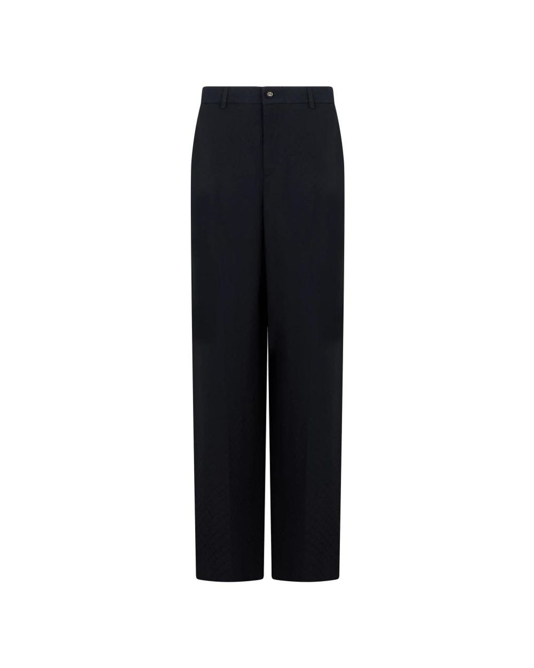 Gucci Blue Straight Trousers