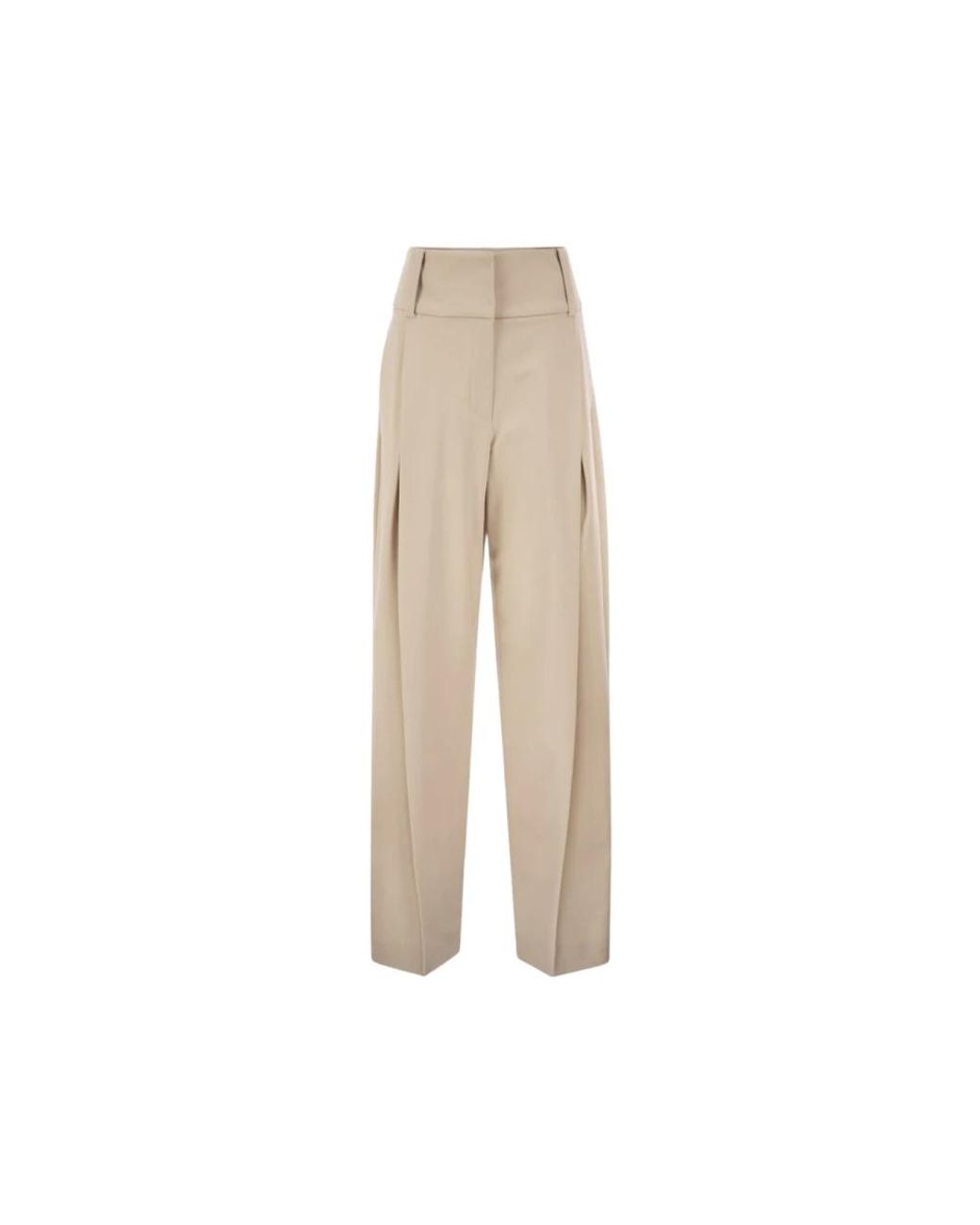Sportmax Natural Wide Trousers
