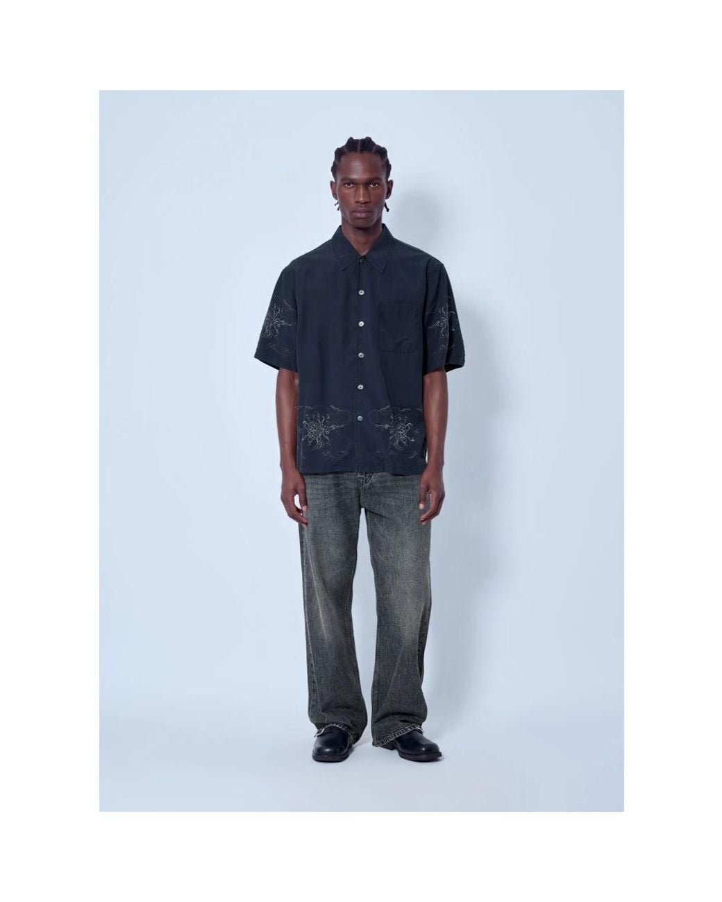 Our Legacy Blue Short Sleeve Shirts for men