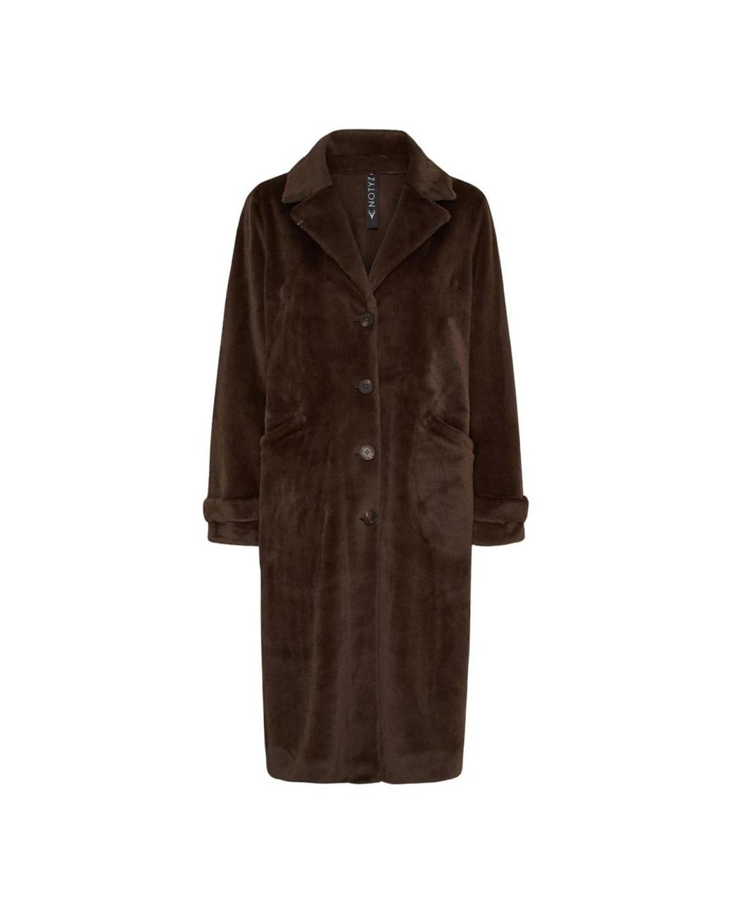Notyz Brown Faux Fur & Shearling Jackets