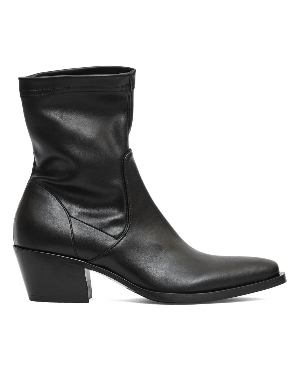 Strategia Black Cowboy Boots